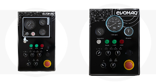 Painel de Controle Evomaq